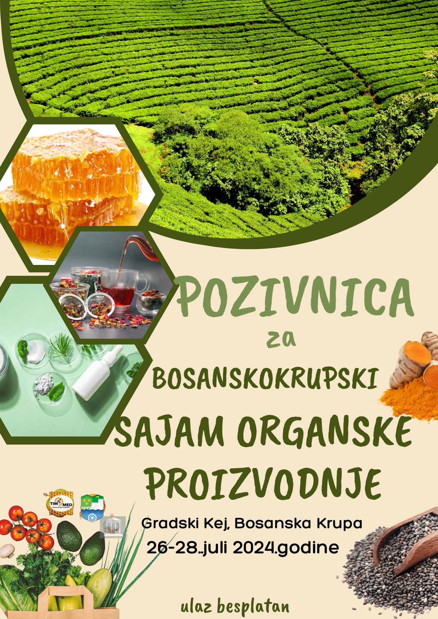 Organska proizvodnja i ove godine na domaćem sajmu u Bosanskoj Krupi